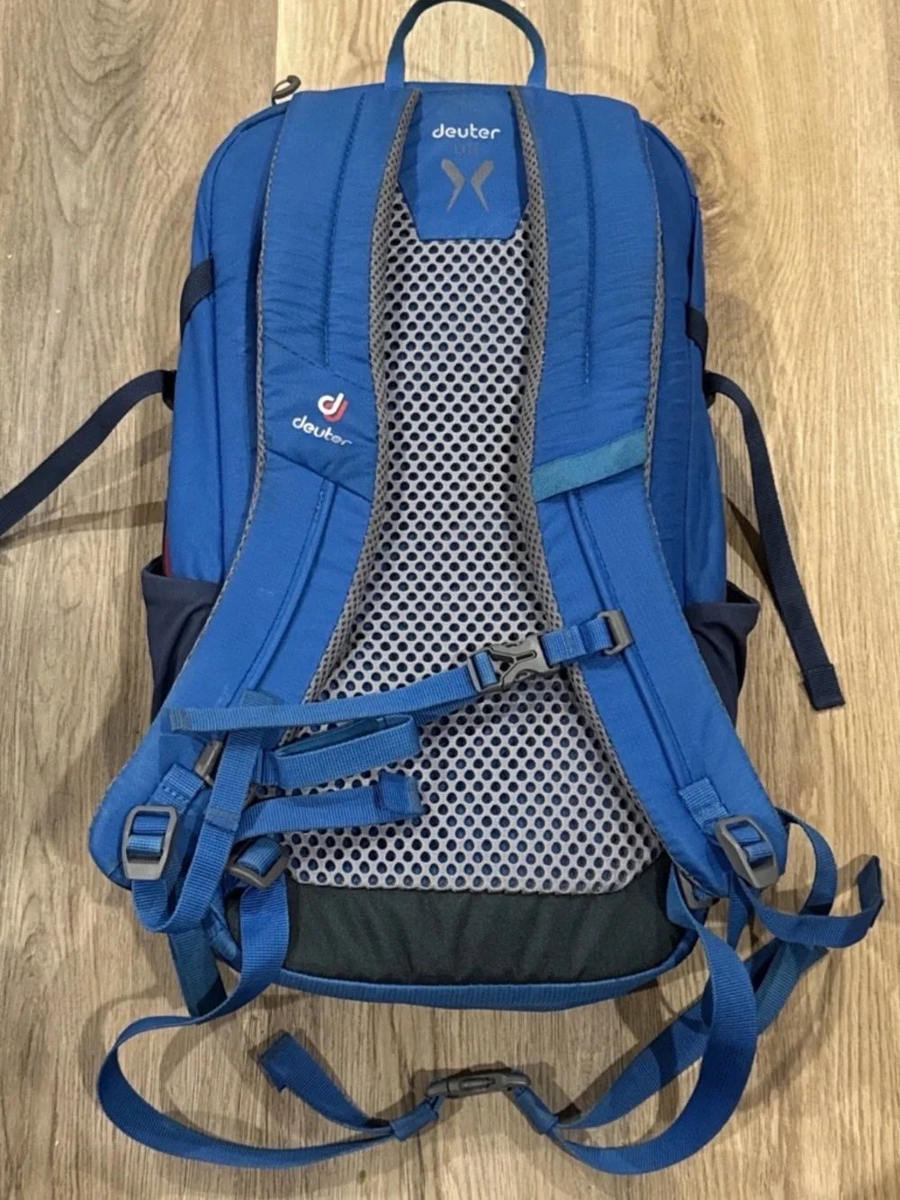 Deuter Speed Lite 20 Hiking Backpack Blue Lightweight Daypack Clean EUC